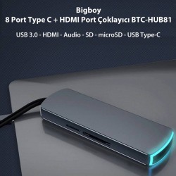 BIGBOY TYPE C +HDMI KART OKUYUCU